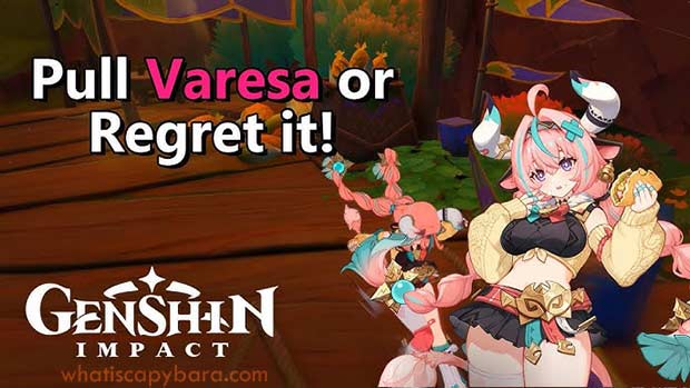Build Senjata dan Artefak Terbaik untuk Varesa Genshin Impact - whatiscapybara Build Senjata dan Artefak Terbaik untuk Varesa Genshin Impact - whatiscapybara