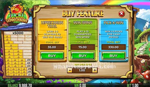 Game Switch Terbaru 3 Lucky Leprechauns - 4ThePlayer